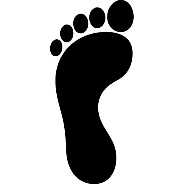 Footprint Silhouette
