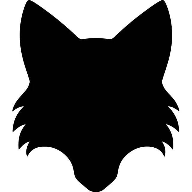 Fox Head Silhouette