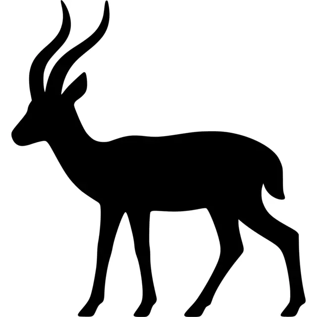 Gazelle Silhouette