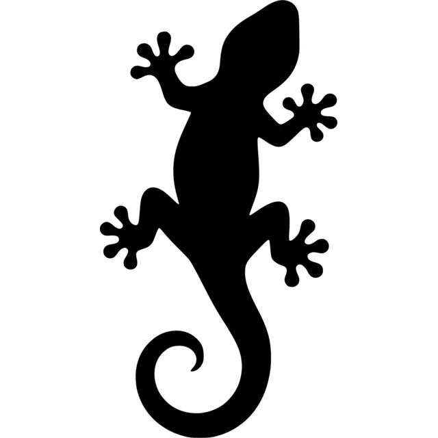 Gecko Silhouette