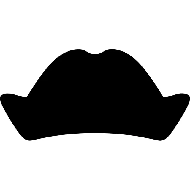 George Washington Hat Silhouette