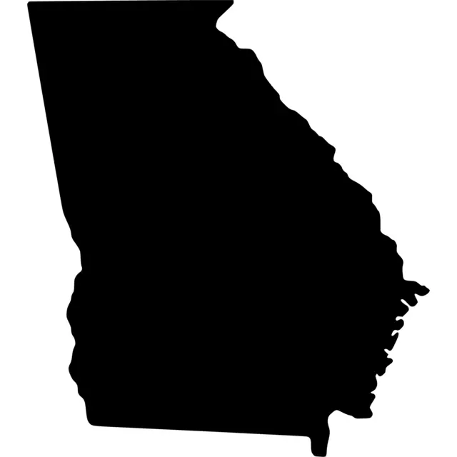 Georgia Map Silhouette