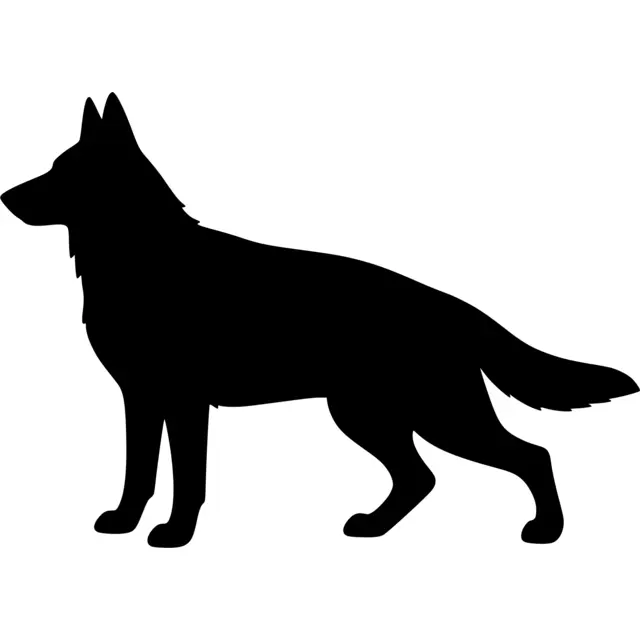 German Shepherd Silhouette