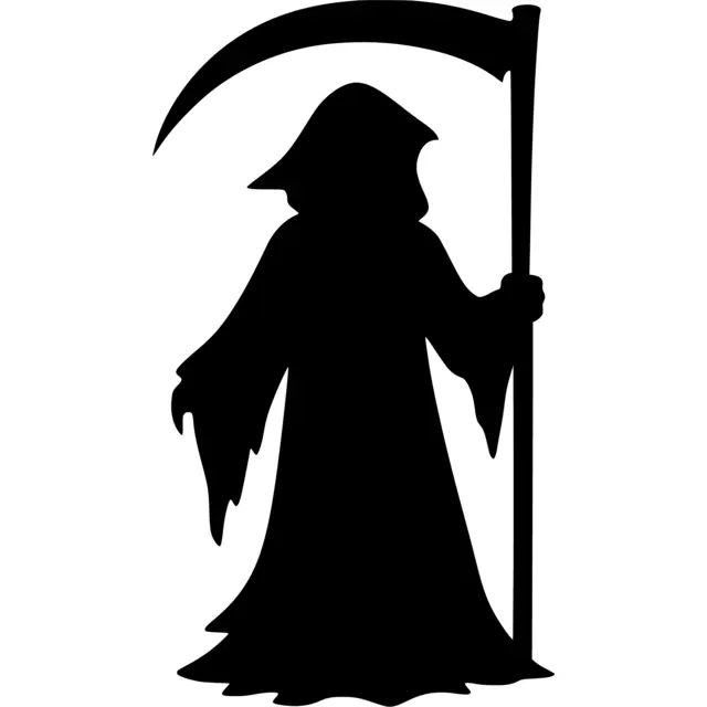 Grim Reaper Silhouette