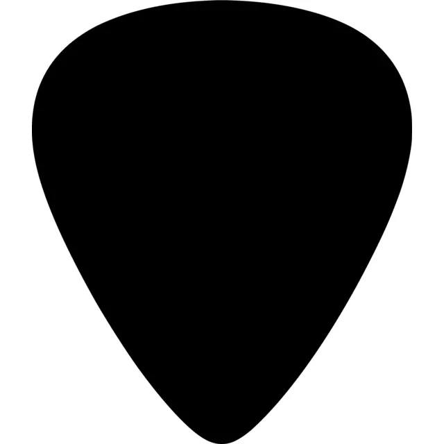 Guitar Pick Silhouette
