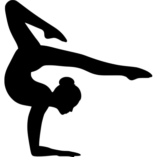 Gymnast Silhouette