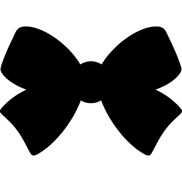 Hair Bow Silhouette
