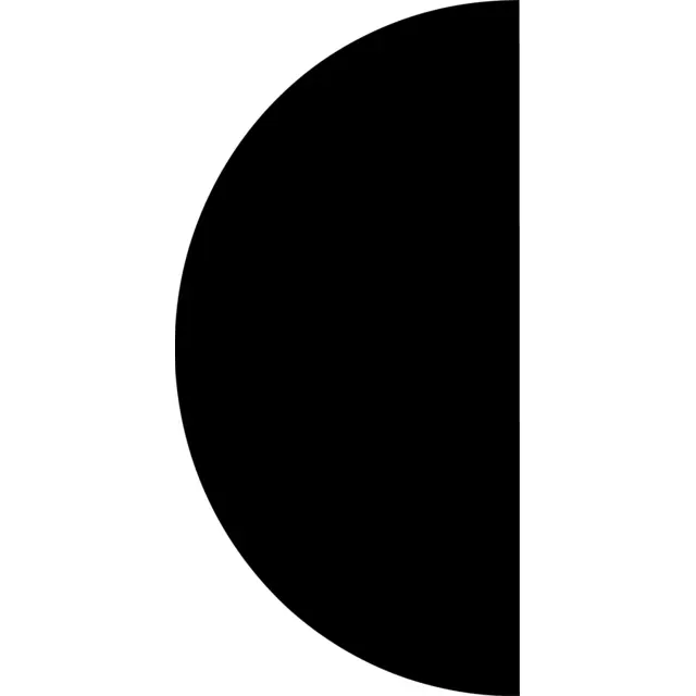 Half Circle Silhouette
