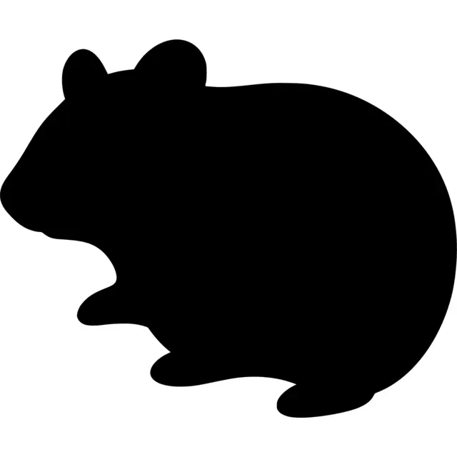 Hamster Silhouette