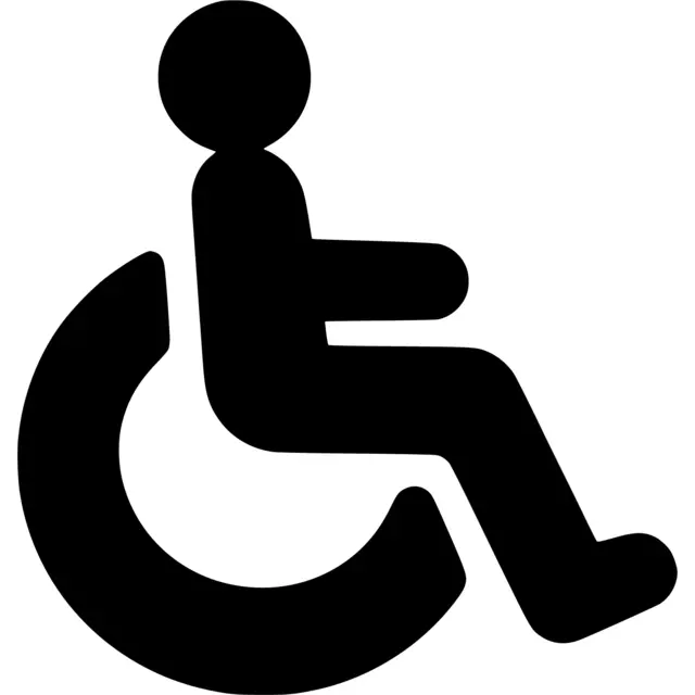 Handicap Symbol Silhouette