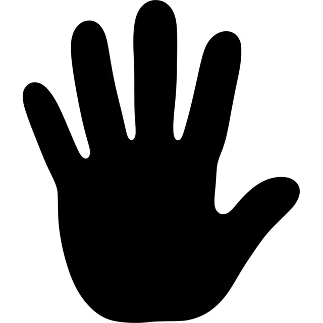 Handprint Silhouette