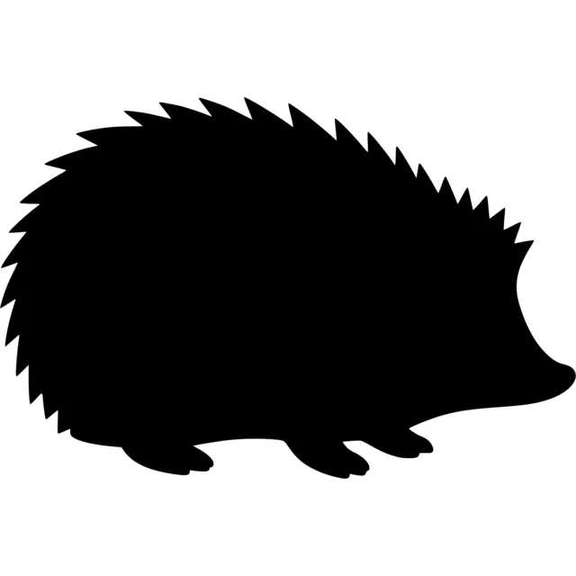 Hedgehog Silhouette