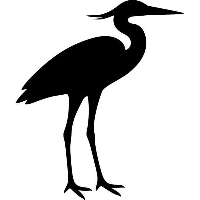 Heron Silhouette