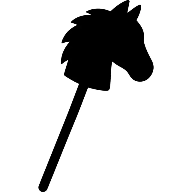 Hobby Horse Silhouette