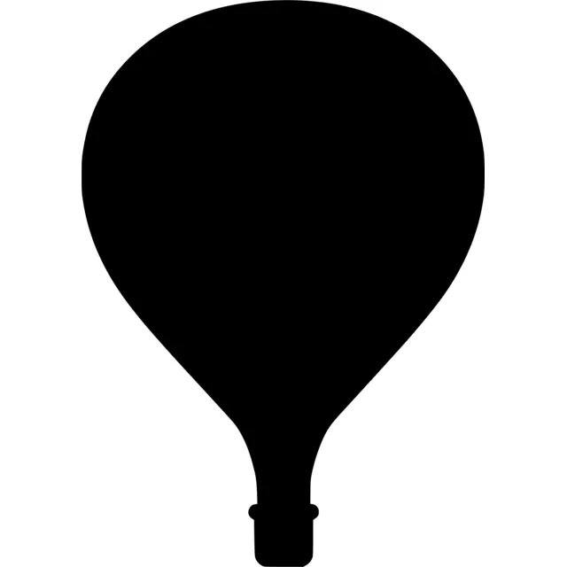 Hot Air Balloon Silhouette
