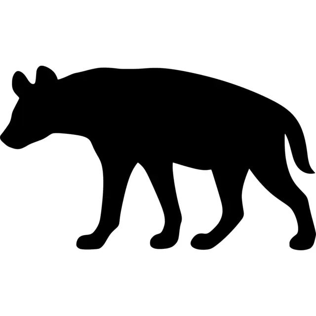 Hyena Silhouette