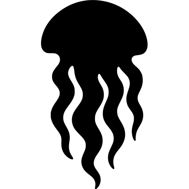 Jellyfish Silhouette