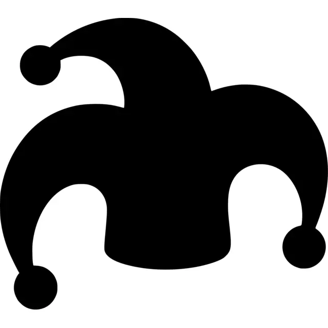 Jester Hat Silhouette