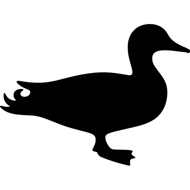 Mallard Duck Silhouette