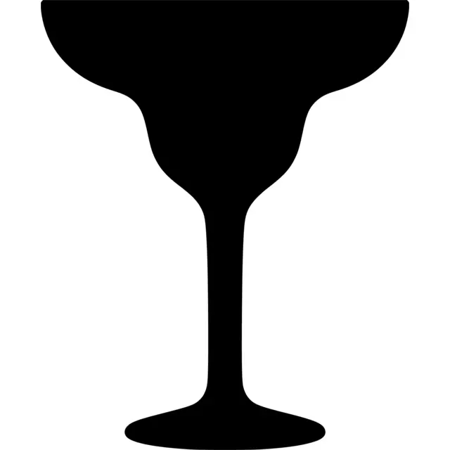 Margarita Glass Silhouette