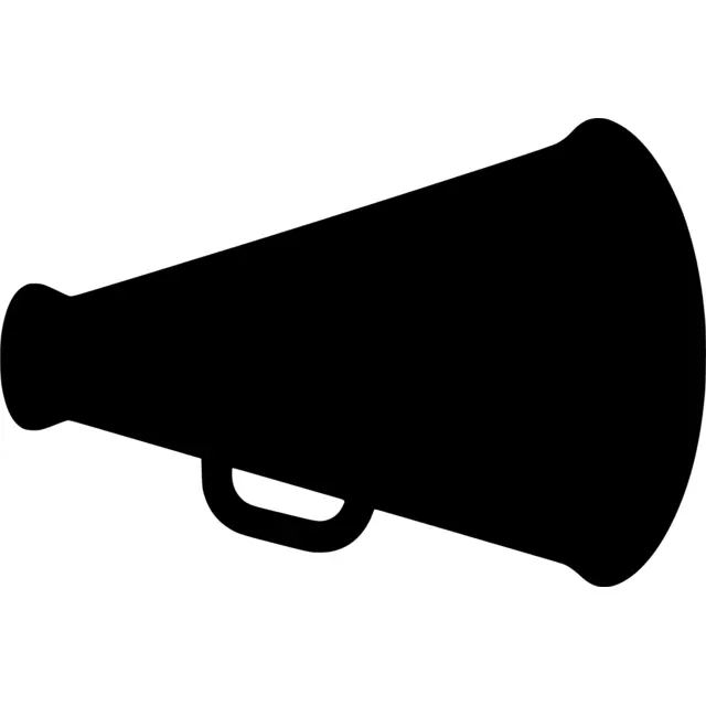 Megaphone Silhouette
