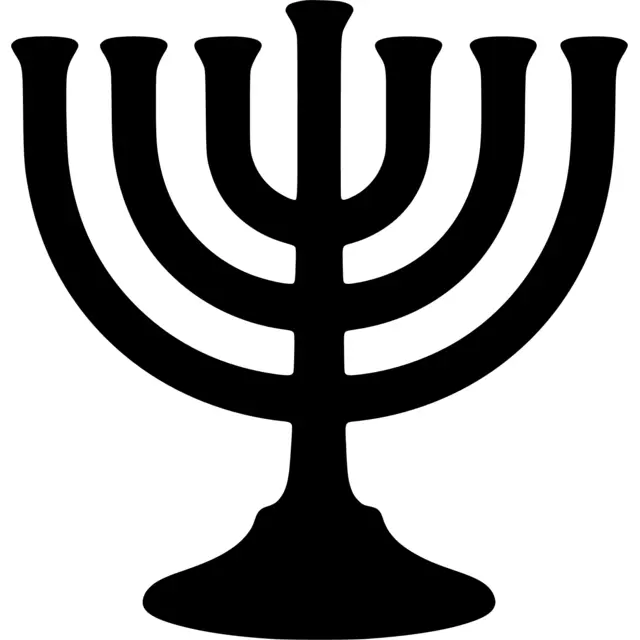Menorah Silhouette