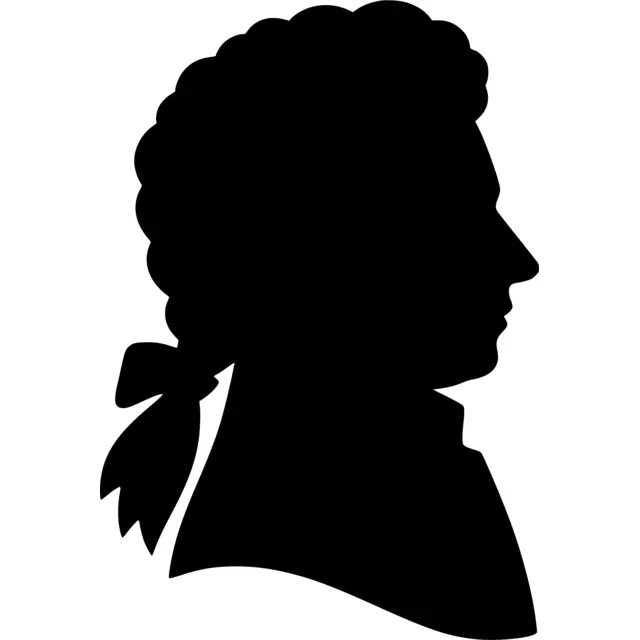 Mozart Silhouette