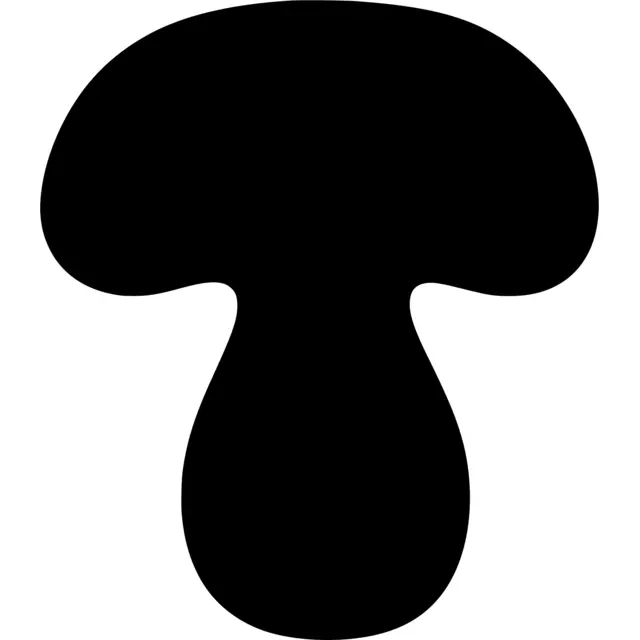 Mushroom Silhouette