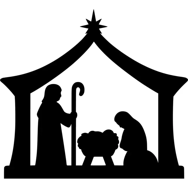 Nativity Silhouette