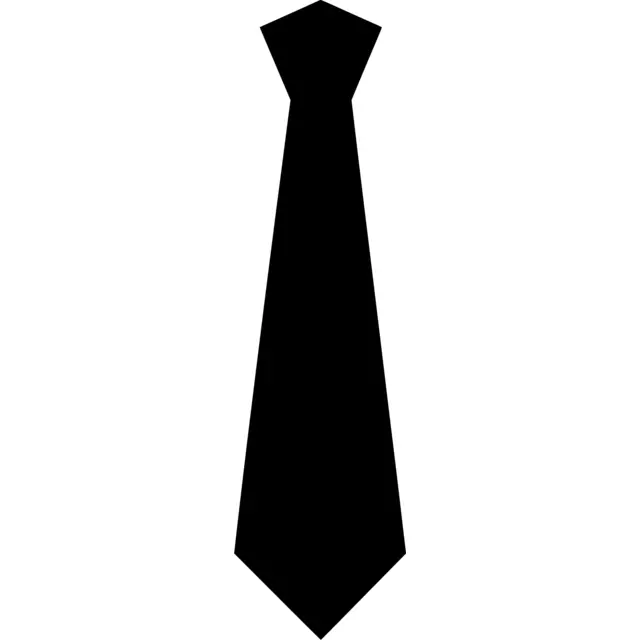 Necktie Silhouette