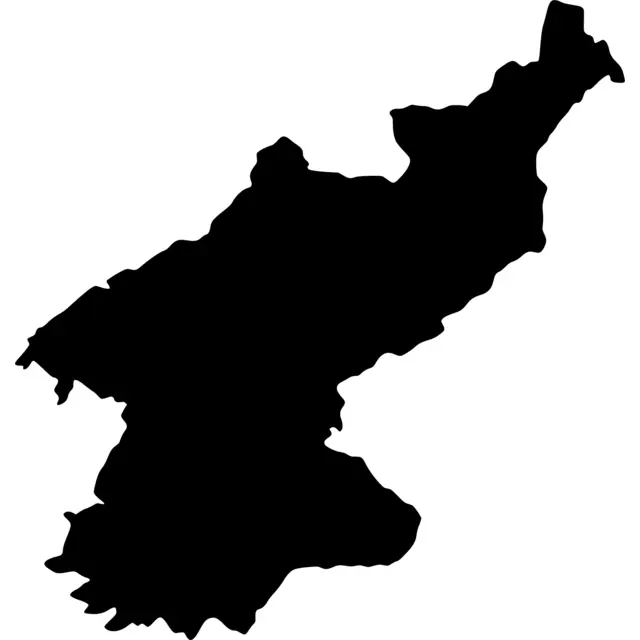 North Korea Silhouette