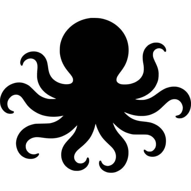 Octopus Silhouette