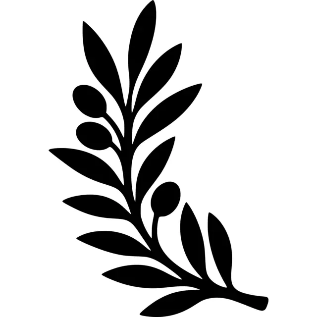 Olive Branch Silhouette