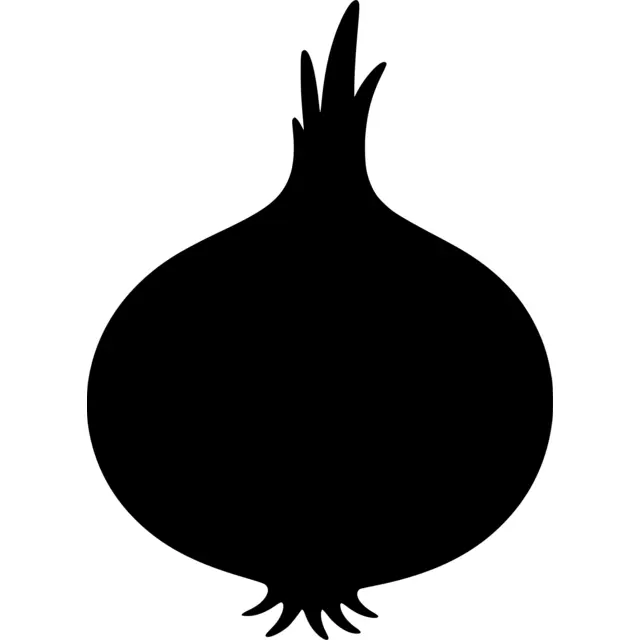 Onion Silhouette