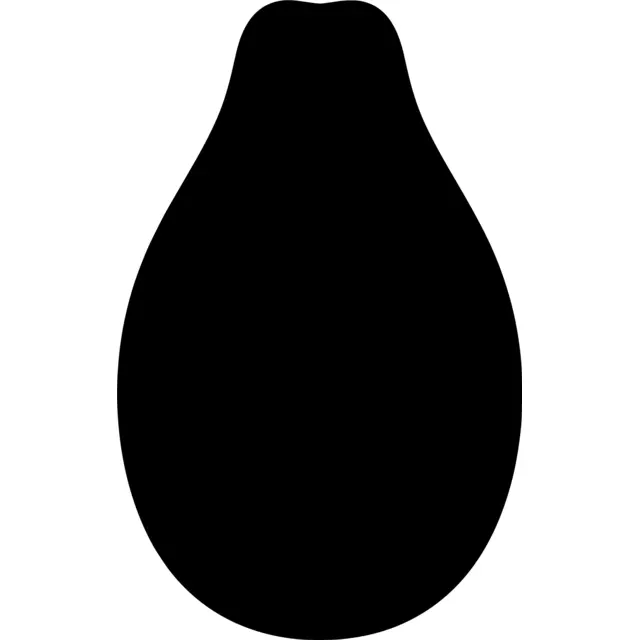 Papaya Silhouette