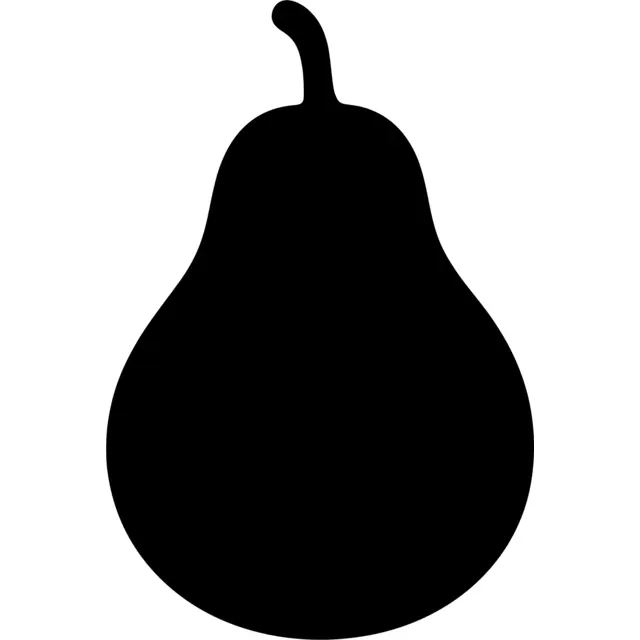 Pear Silhouette