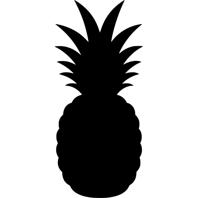 Pineapple Silhouette