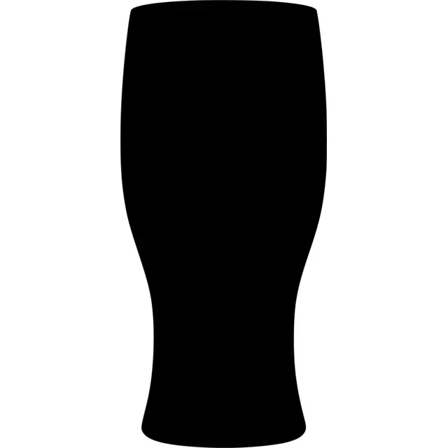 Pint Glass Silhouette