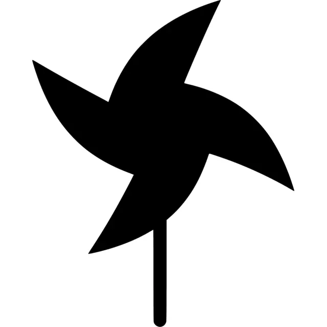 Pinwheel Silhouette