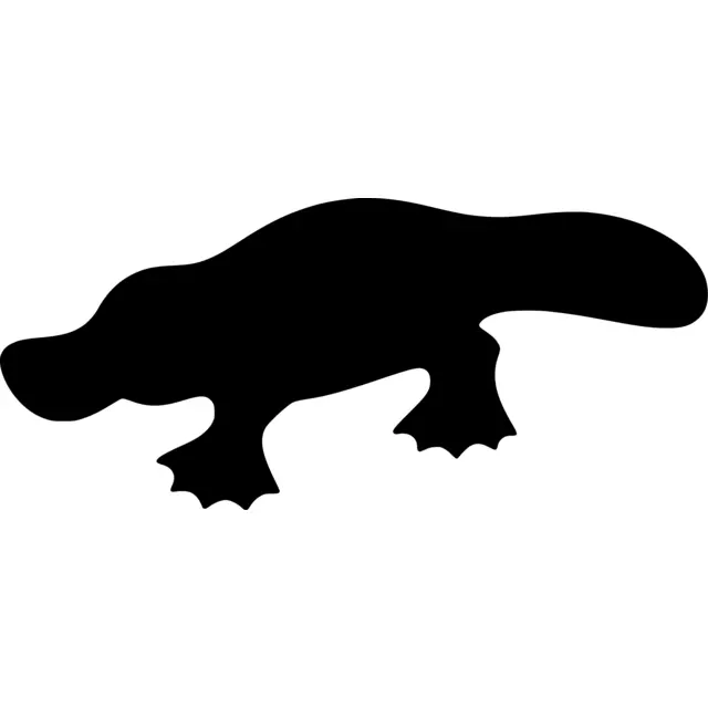 Platypus Silhouette