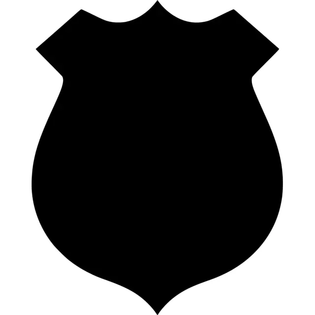 Police Badge Silhouette