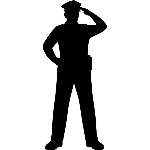 Policeman Silhouette