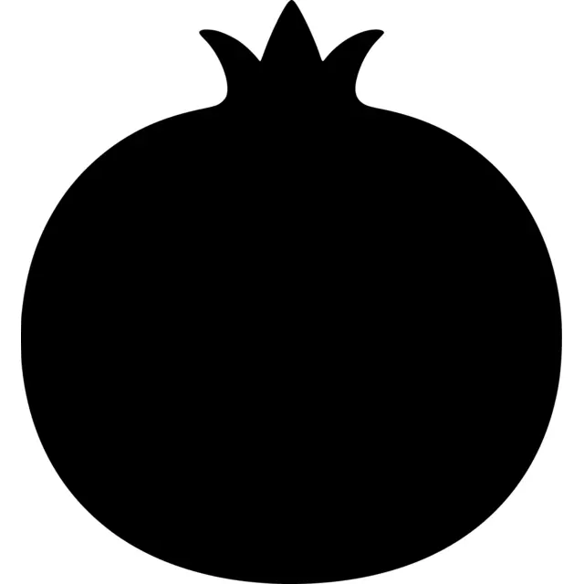 Pomegranate Silhouette
