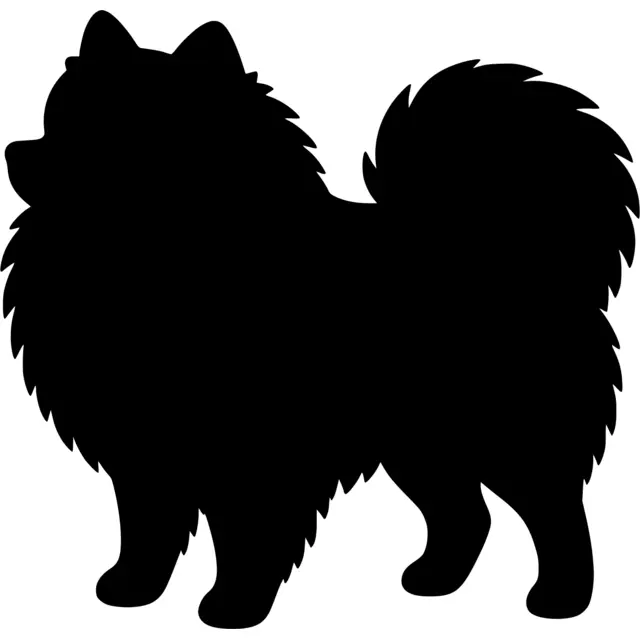 Pomeranian Silhouette