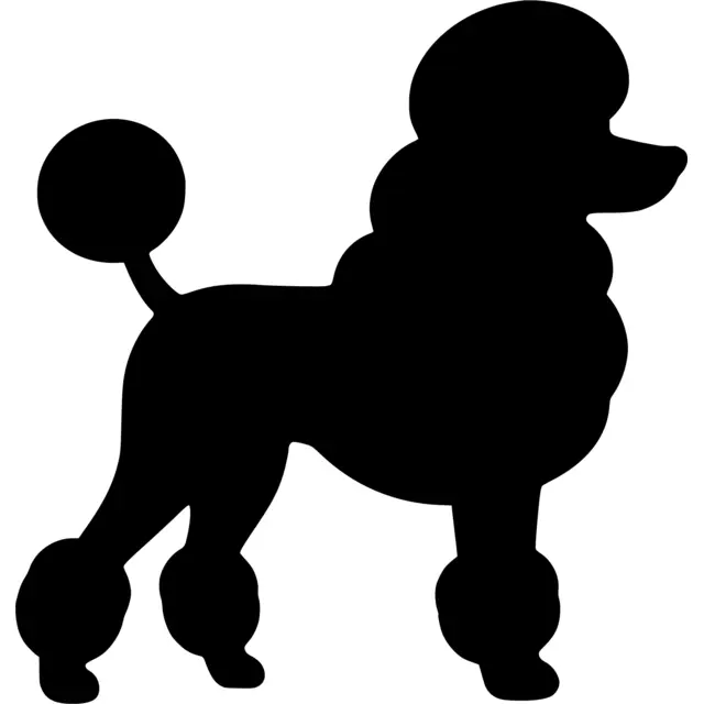 Poodle Silhouette