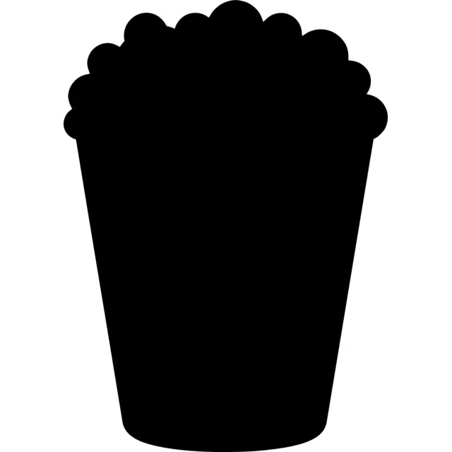 Popcorn Silhouette