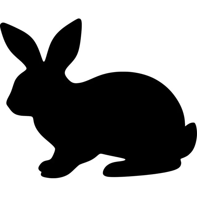 Rabbit Silhouette