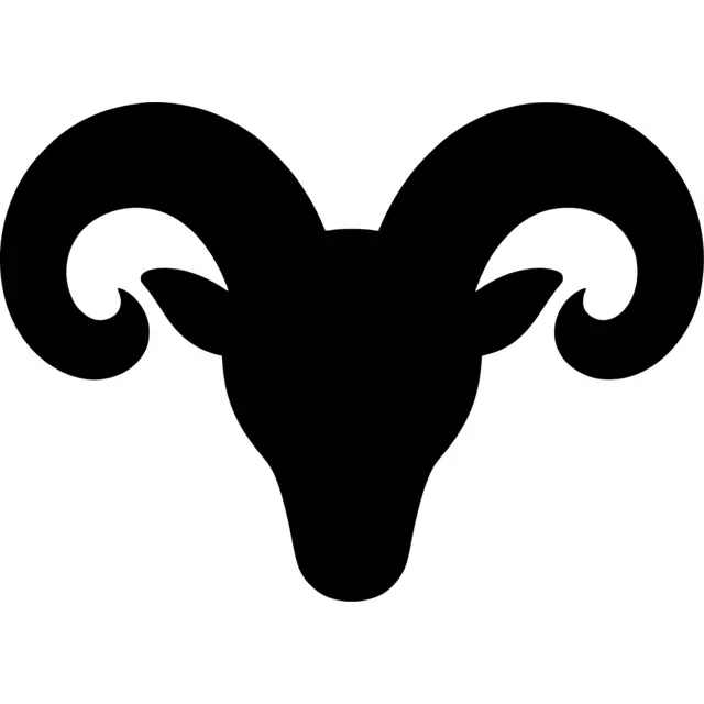 Ram Head Silhouette