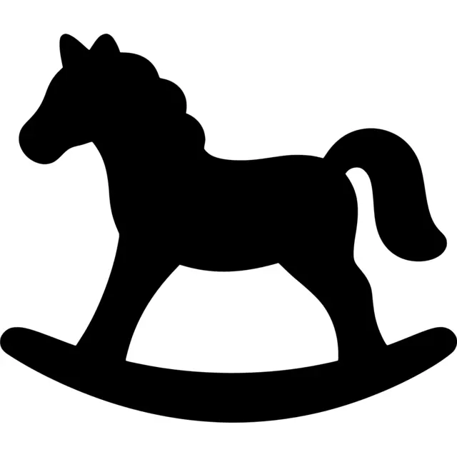 Rocking Horse Silhouette