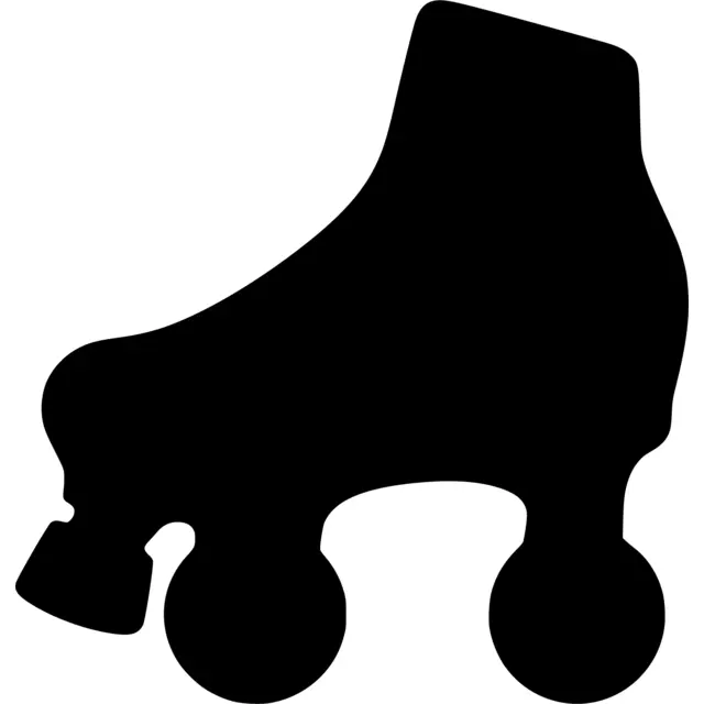 Roller Skates Silhouette